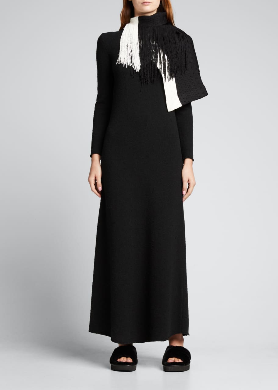 everyday knit dress Savvy Fine Knit Everyday Sweater Dress - / Black- Size4XS