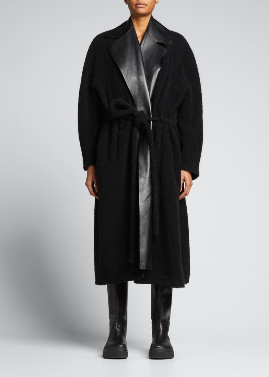 Oversized robe coat deals