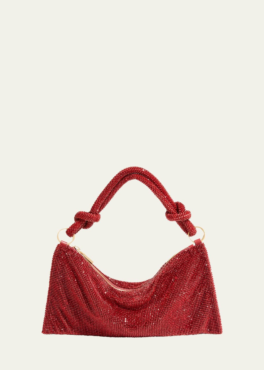 Cult Gaia Hera Nano Knotted Embellished Shoulder Bag - Bergdorf Goodman