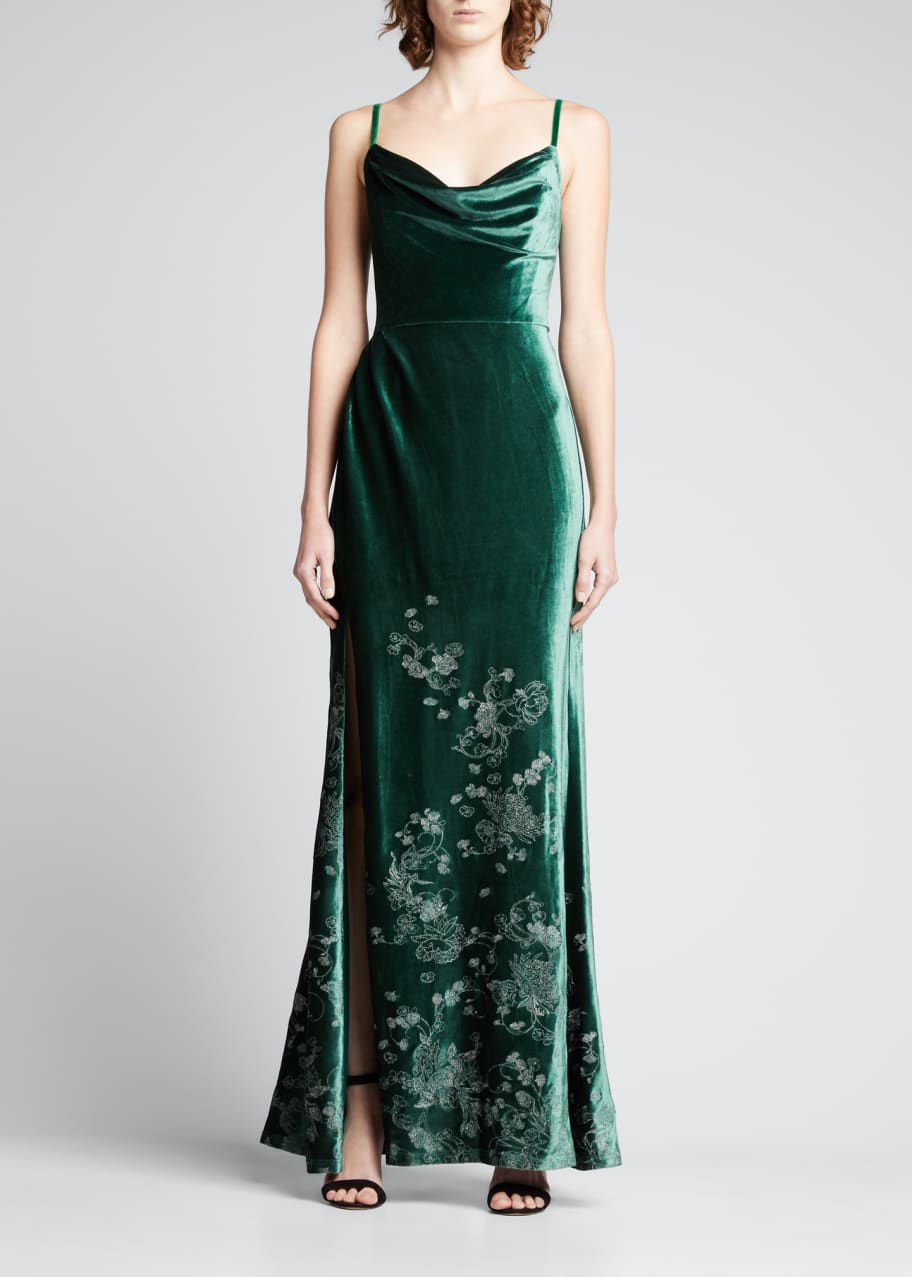 Marchesa velvet best sale gown