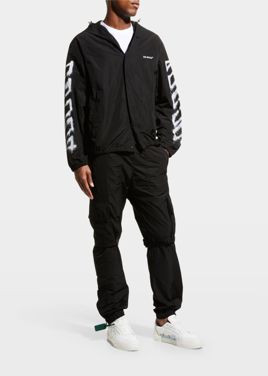 Off white spray paint jacket on sale