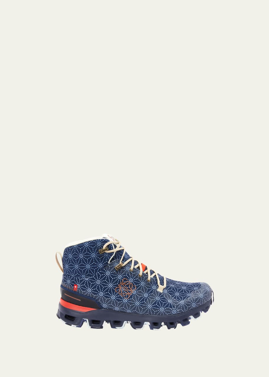 Loewe x ON Men's Cloudrock Nylon High-Top Hiking Sneakers