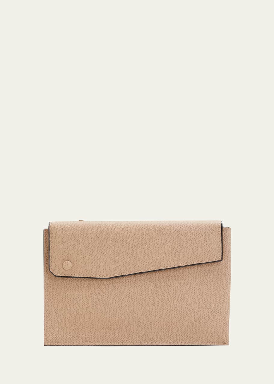 Image 1 of 1: Trio Pouch Calfskin Crossbody Bag