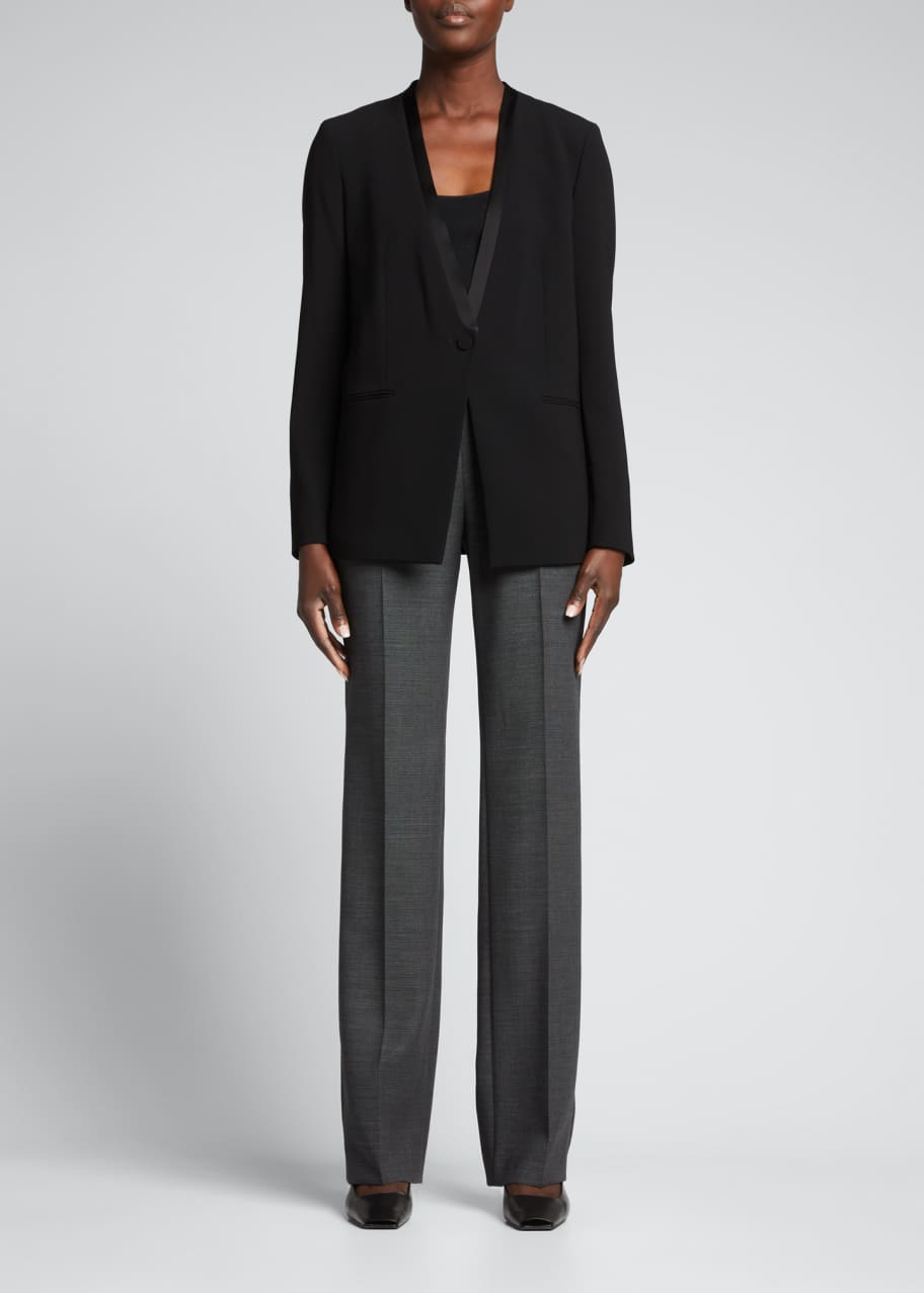 Theory tuxedo jacket top