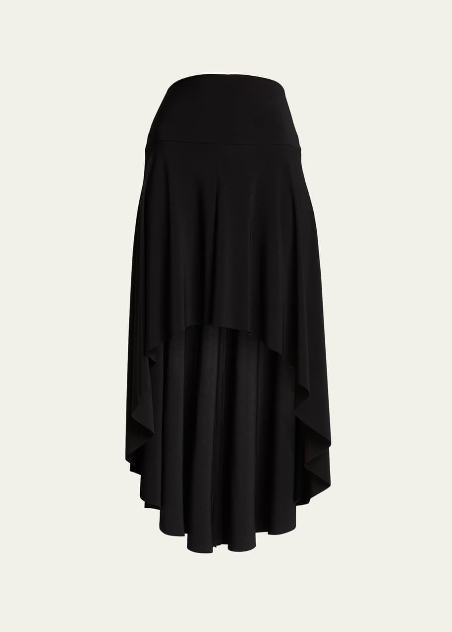 Norma kamali high low skirt deals