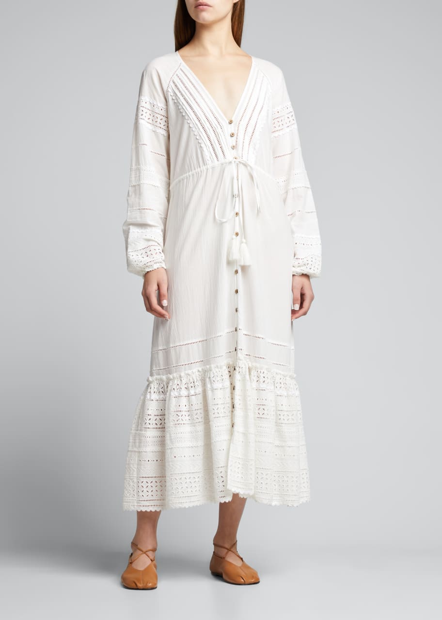 Veronica Beard Apoli Cotton Beach Dress - Bergdorf Goodman
