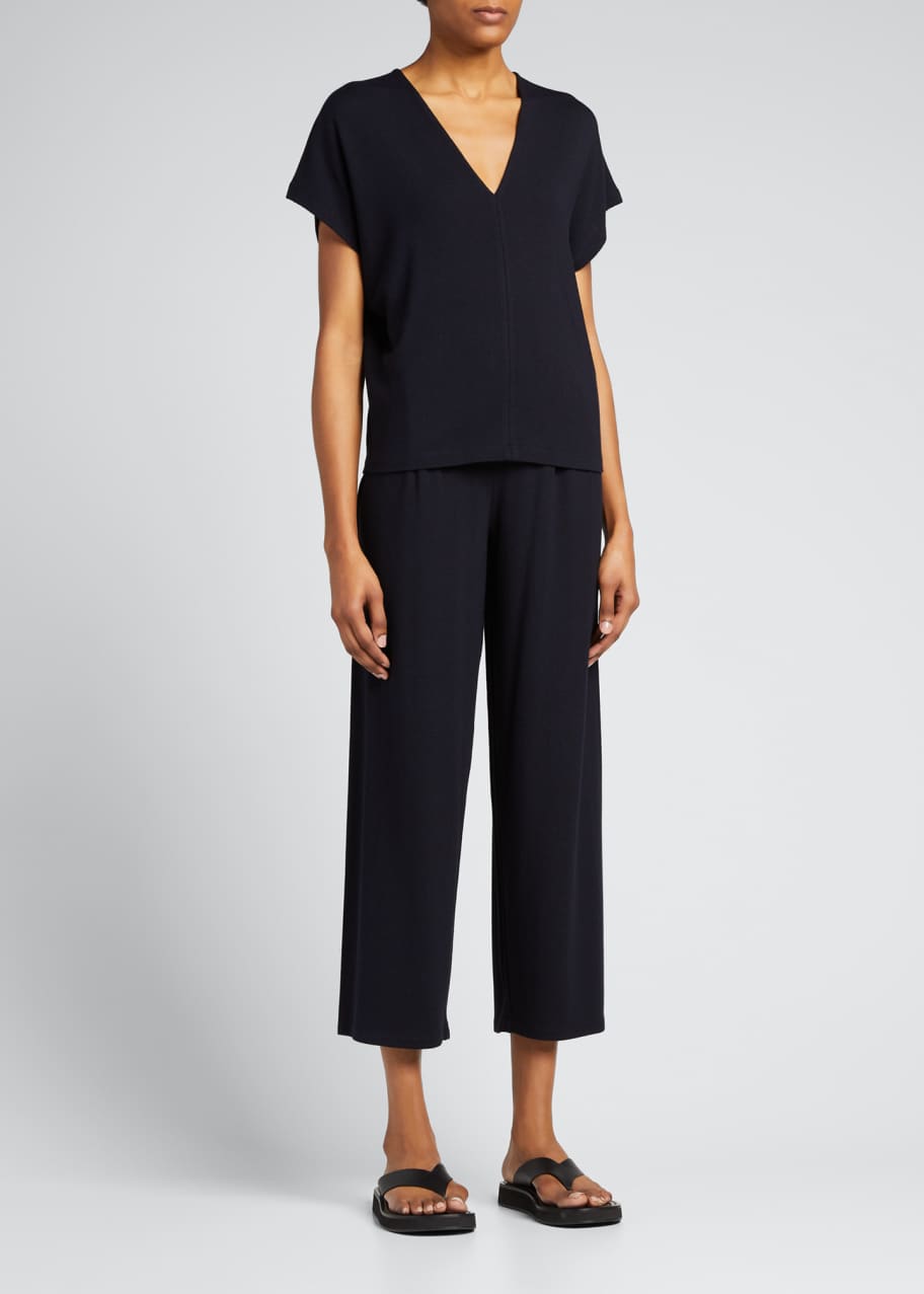 vince double v neck popover