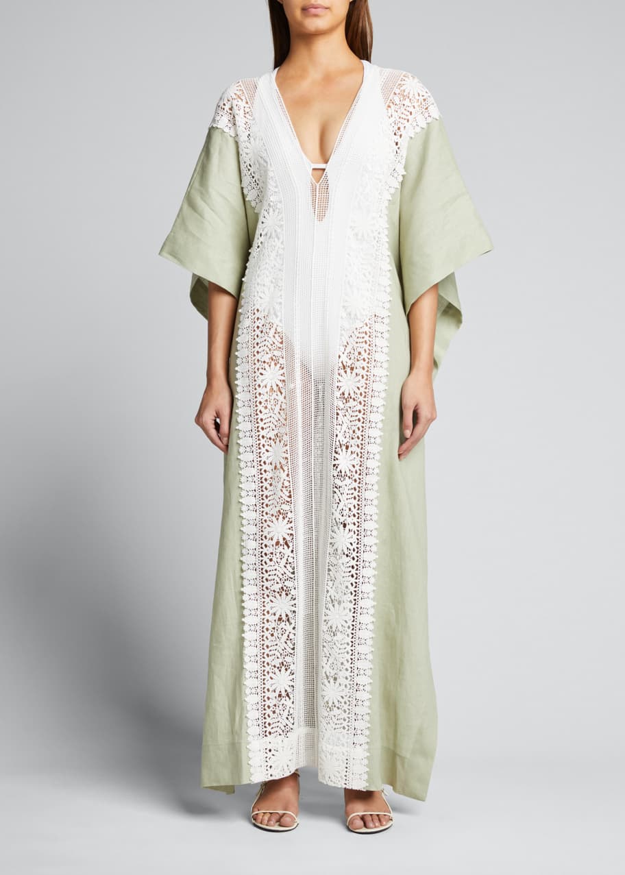 chinese dress ladies Yesenia Doily Lace Coverup Dress main image 0