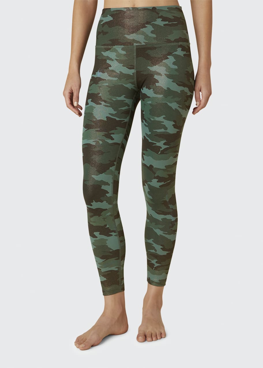 Beyond Yoga High Waisted Midi Camo Leggings Bergdorf Goodman