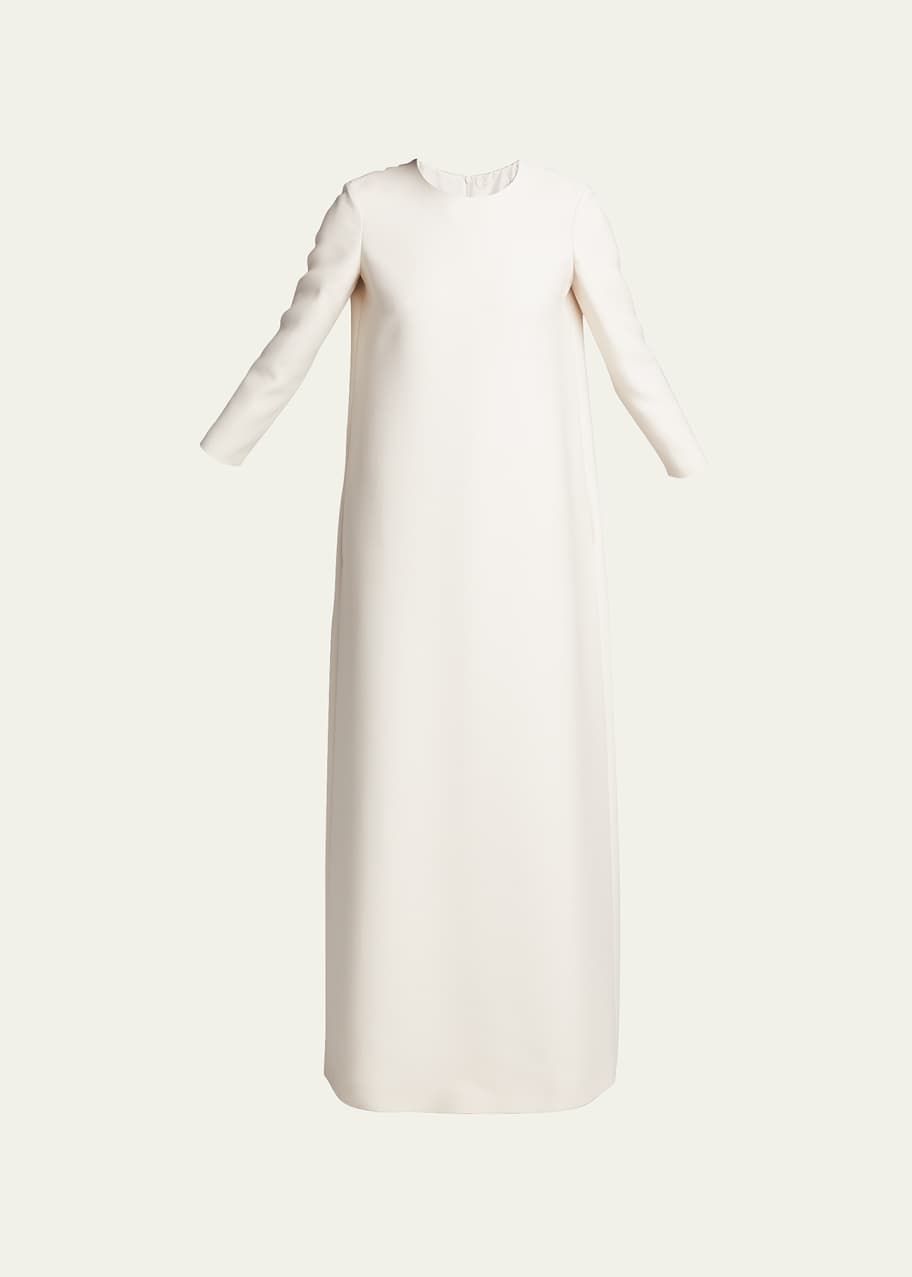 the row white dress All Lucinda Midi | 1% Polyurethane Made in Italy 6819Y135OPW THE ROW Stefos A-Line Wool