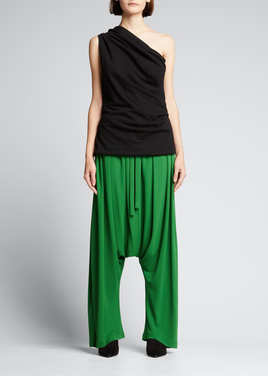 【TWN】★送料・関税込★Vetiver Big Balloon Pants JELP3452 Wool blend trousers BLACK for Woman KPW8049021SWNEXZB999 | Hogan