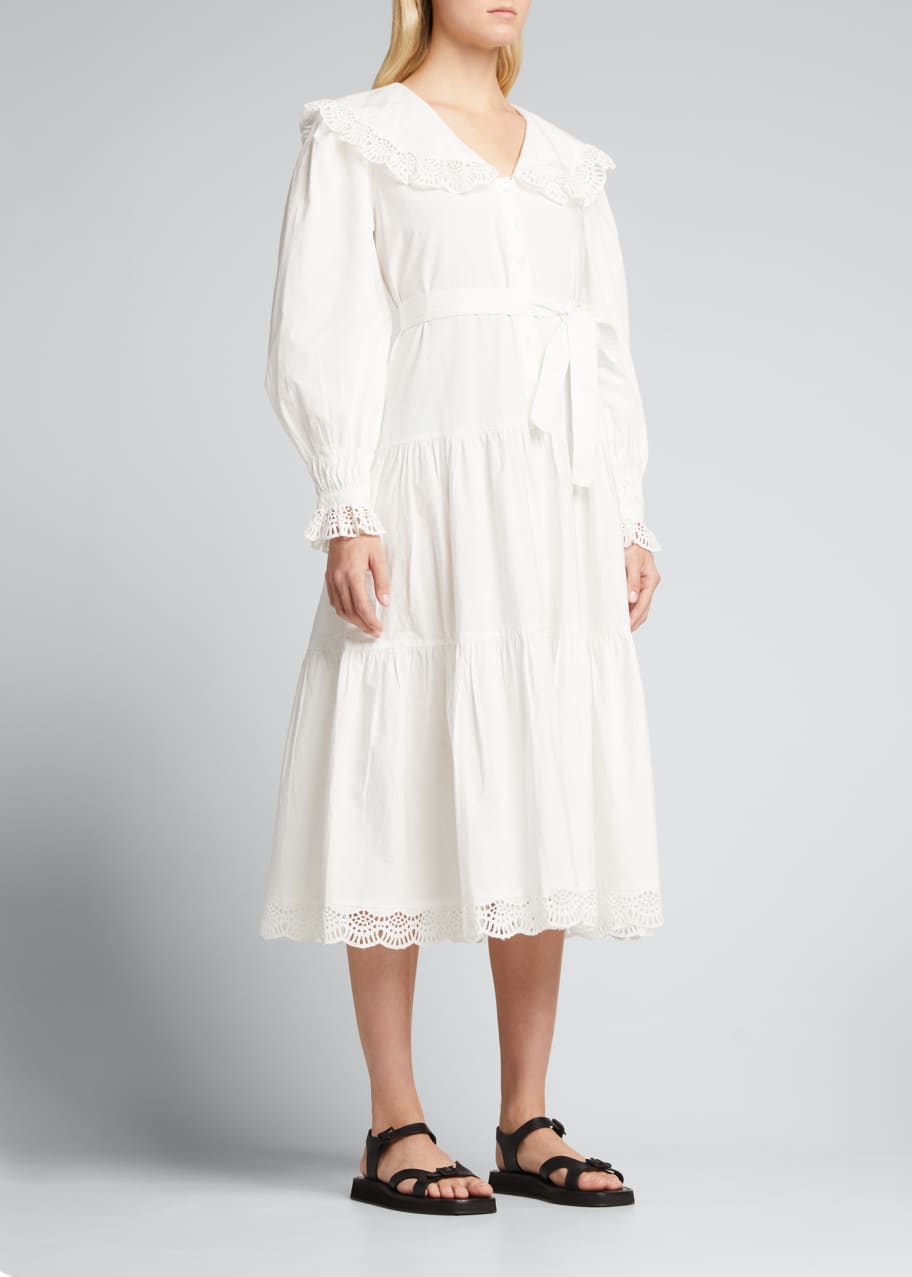 Sea Patrizia Lace Midi Dress Bergdorf Goodman