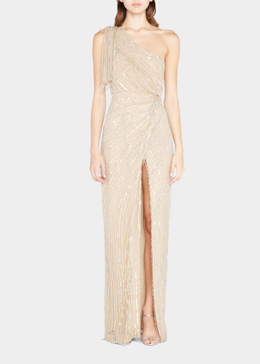 Rachel Gilbert Kenzi One Shoulder Gown - Bergdorf Goodman
