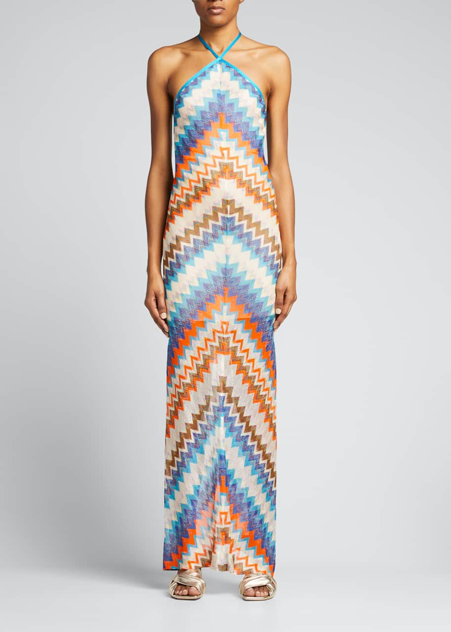 alexis halter dress Women's Crochet Cut Out Halter Maxi Dress Alexis