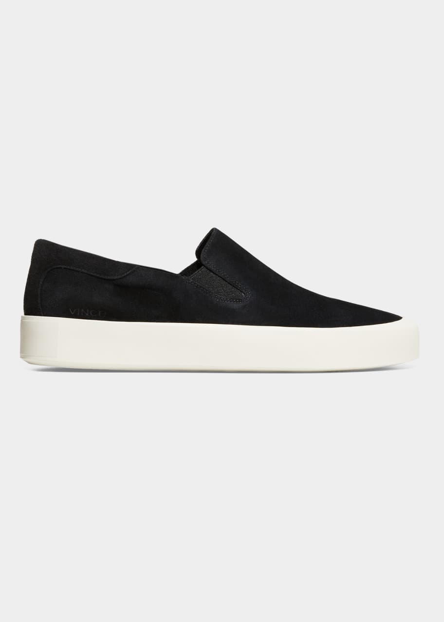 Vince Ginelle Suede Slip-On Sneakers - Bergdorf Goodman