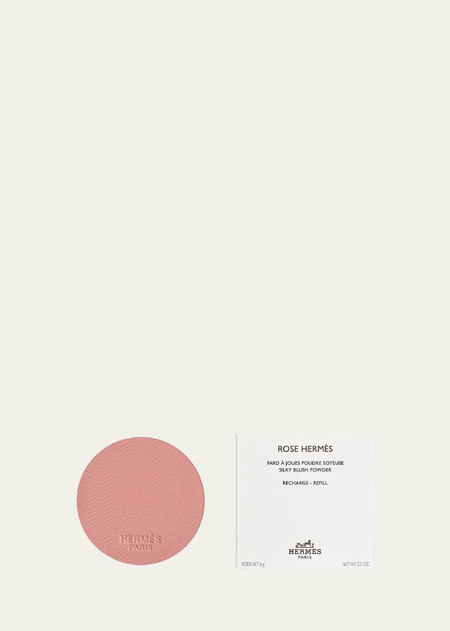 Image 1 of 1: Rose Hermes Silky Blush Powder Refill
