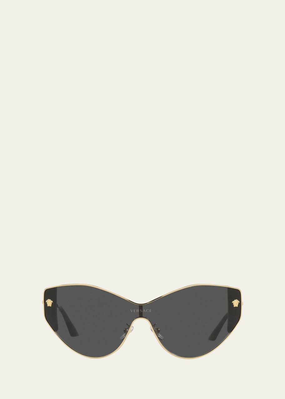 Versace Medusa Metal Cat-Eye Aviator Sunglasses w/ Case + Box Versace | Accessories | Versace Medusa Metal Cateye Aviator  main image 2