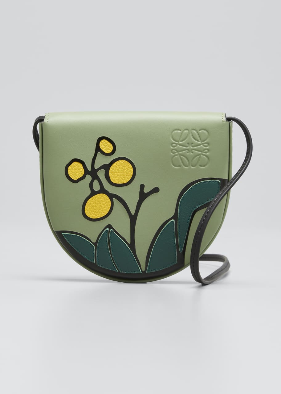 Loewe Floral Leather Small Pouch Bag Bergdorf Goodman