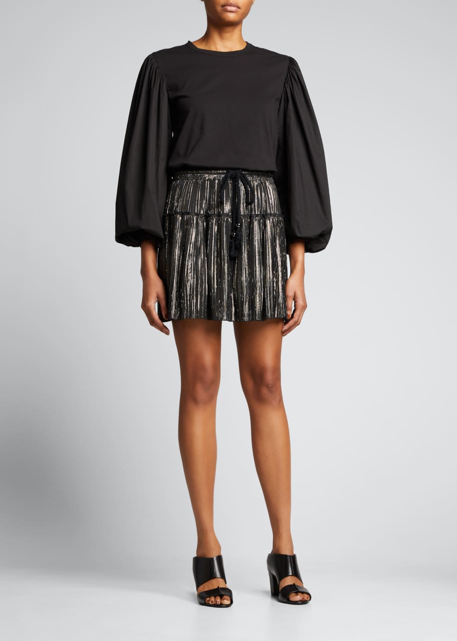 Carter's metallic pleated skirt online