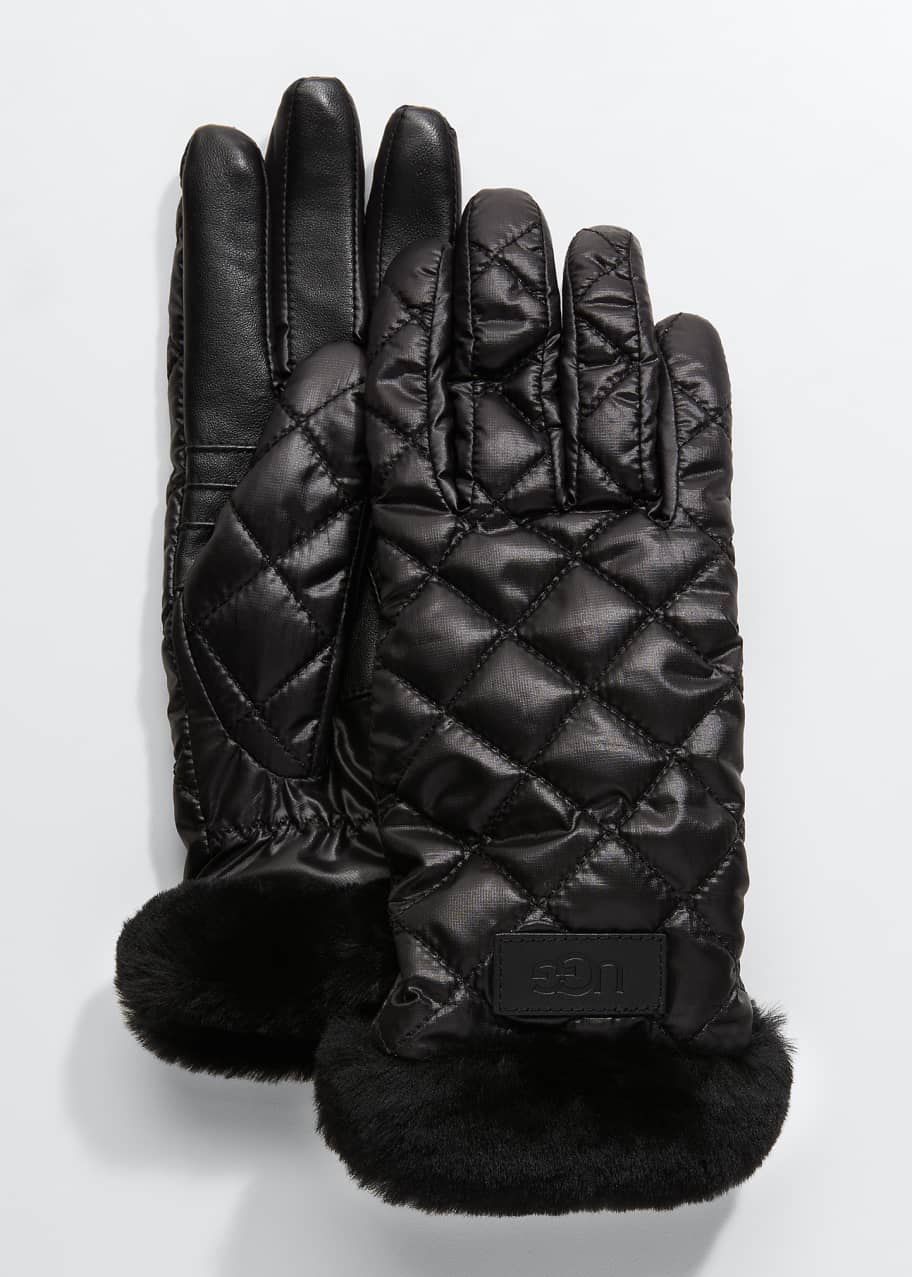 quilted leather uggs