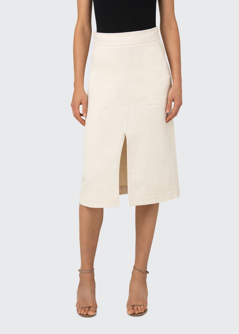 a line midi skirt 9mm Cinosural International School