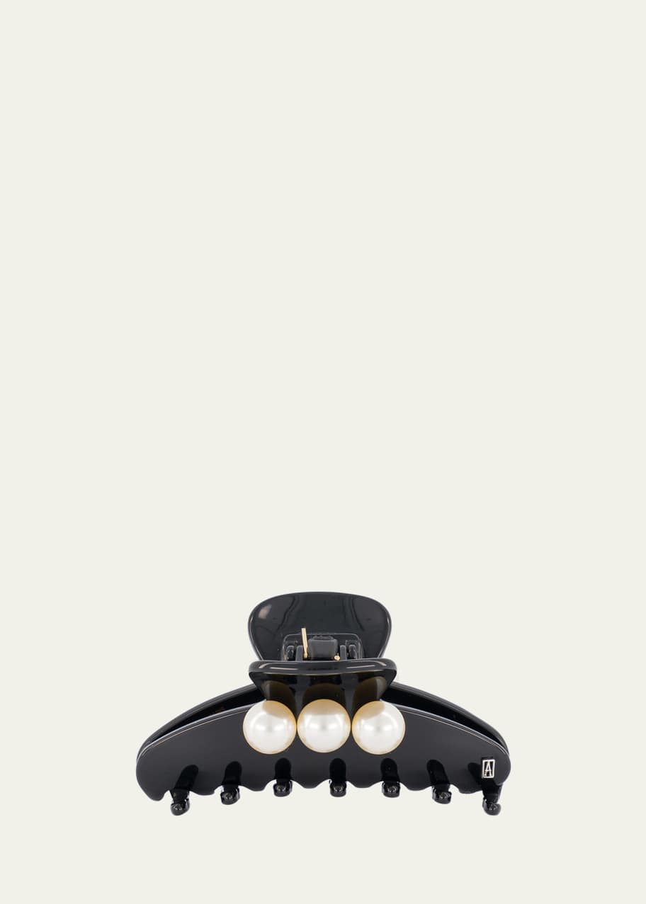 Alexandre de Paris Swarovski Pearly Jaw Hair Clip - Bergdorf