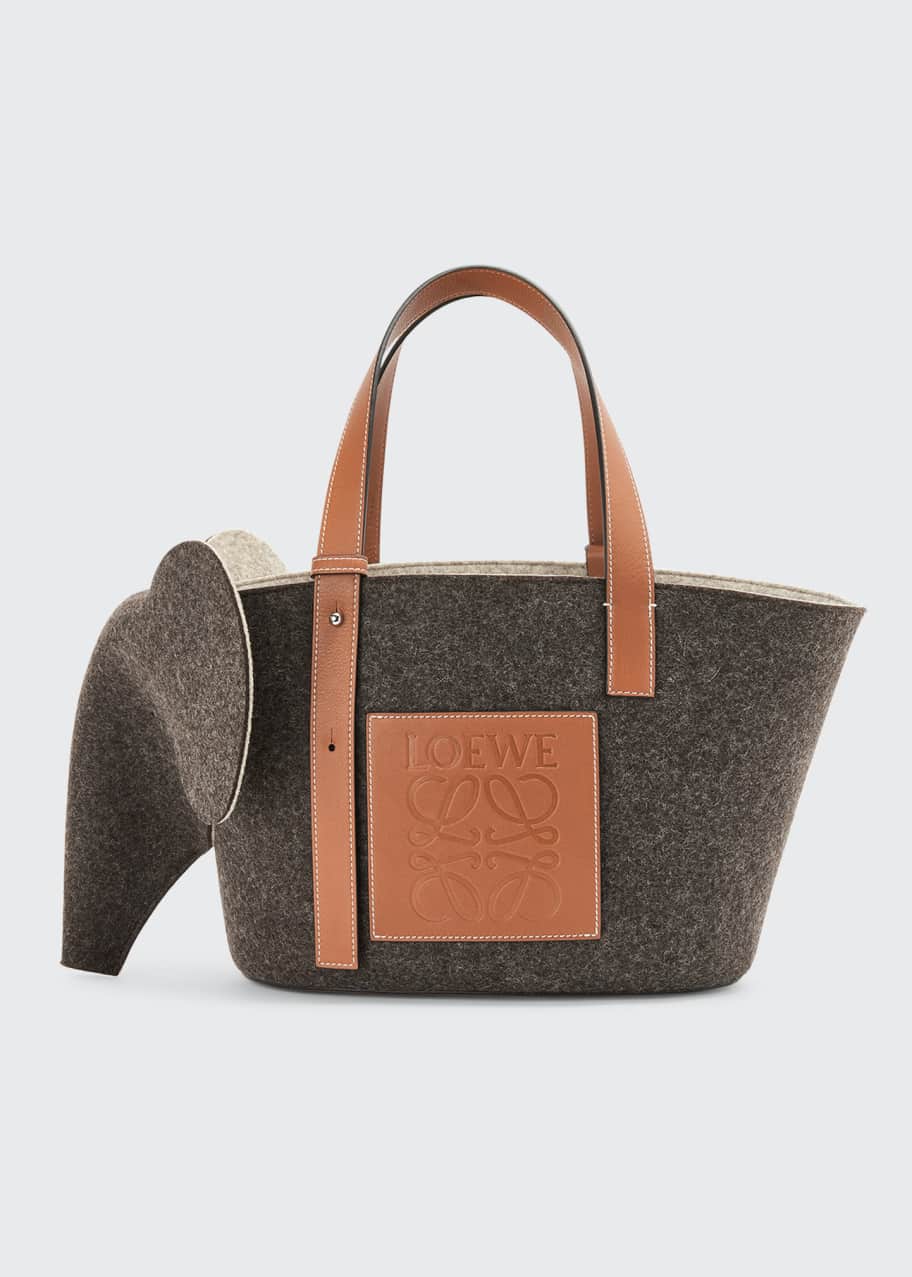 Loewe elephant felt bag clearance