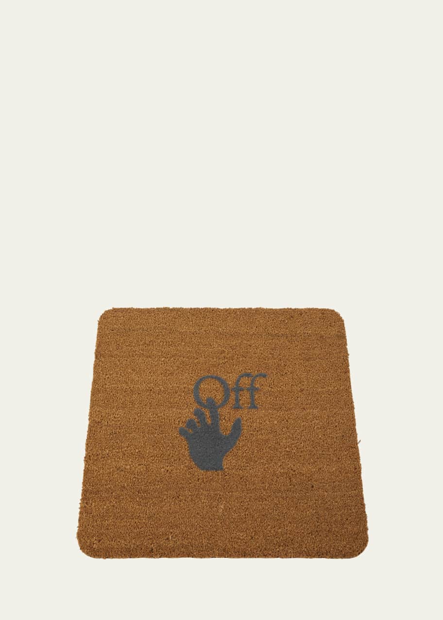 OFF-WHITE Hand Logo Doormat