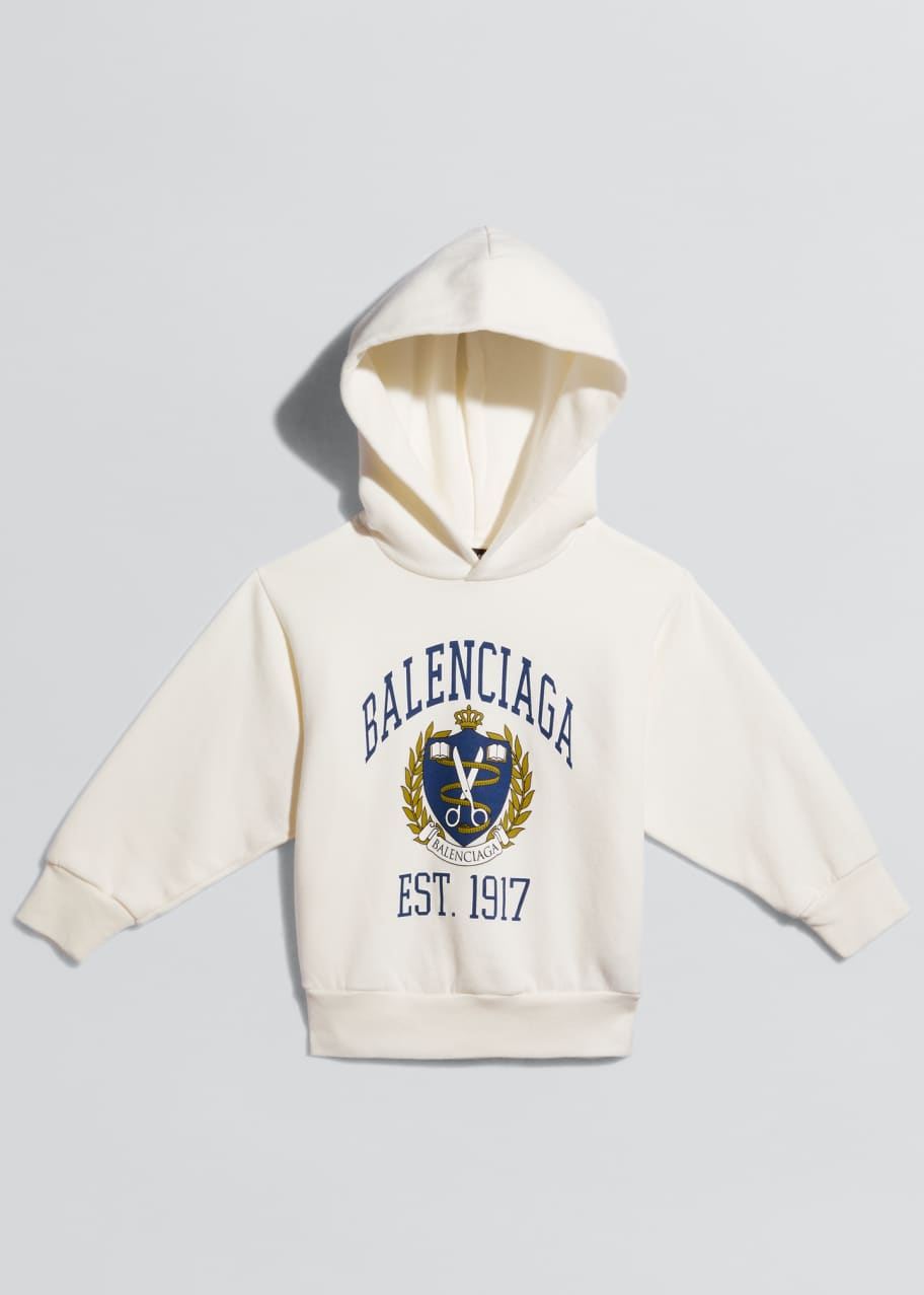 Kid s University Crest Logo Hoodie Size 2 10