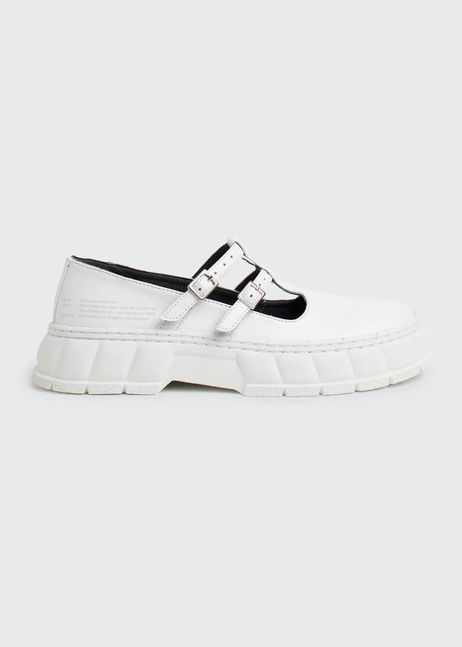 Viron Apple Faux Leather Mary Jane Sneakers - Bergdorf Goodman