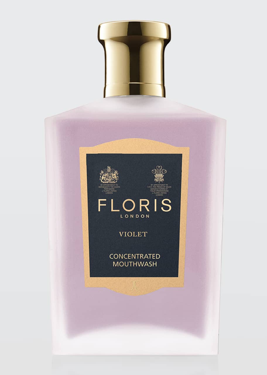 Floris London 3.4 oz. Violet Concentrated Mouthwash Bergdorf Goodman