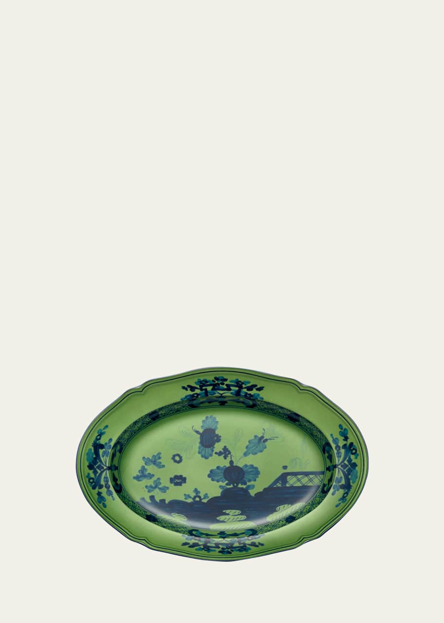 Image 1 of 1: Antico Doccia Pickle Dish