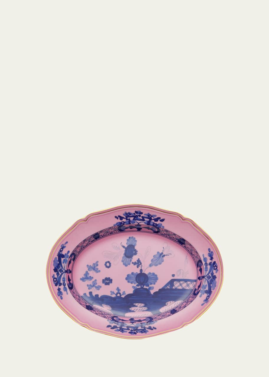 Image 1 of 1: Oriente Italiano Oval Flat Platter