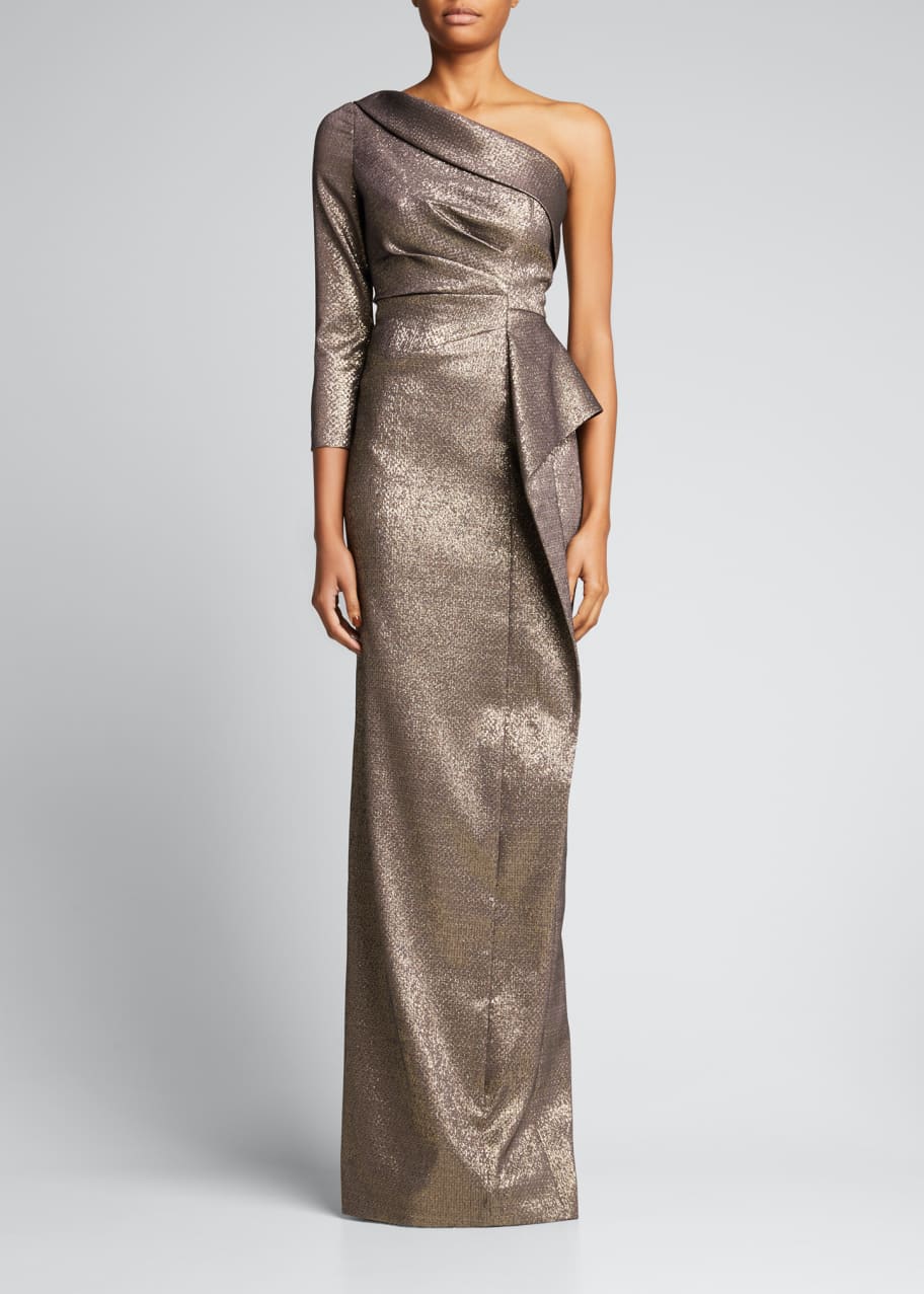 Teri jon peplum online gown