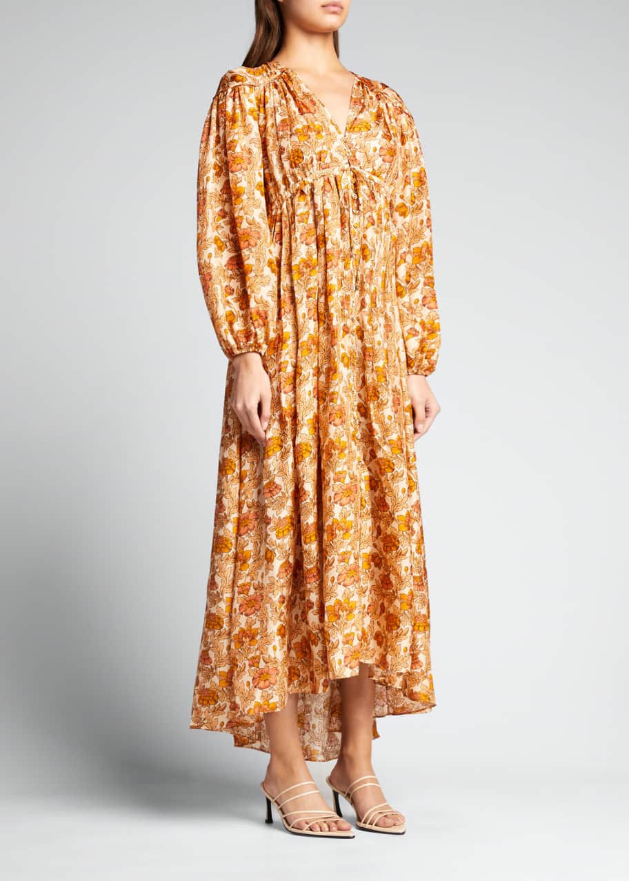 Zimmermann Andie Floral Silk Maxi Dress - Bergdorf Goodman