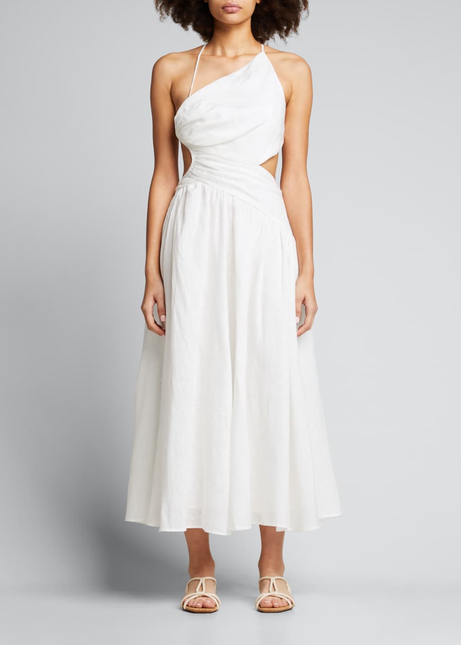Zimmermann Tropicana Asymmetric Dress