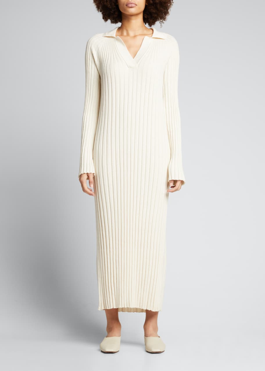 fitted lace wedding dress Soft Knit Rib Mock Neck Dress | Only € 40