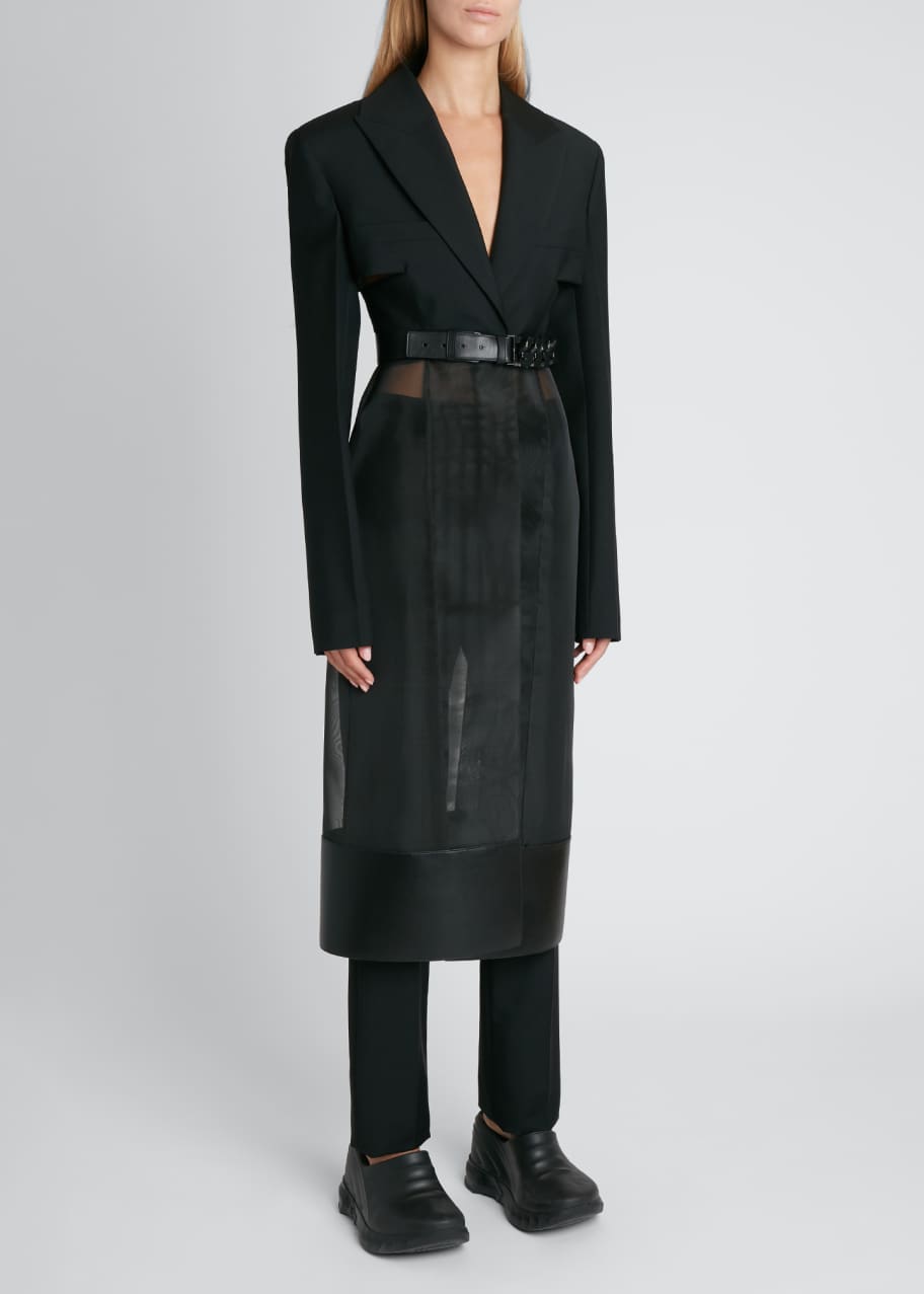 Givenchy long coat deals