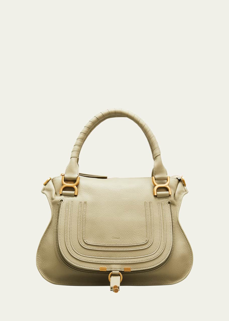 Medium marcie 2025 calfskin leather satchel