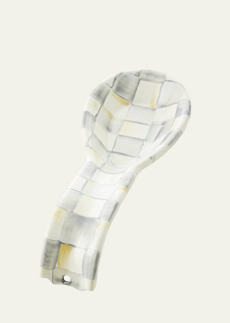 Image 1 of 1: Sterling Check Spoon Rest