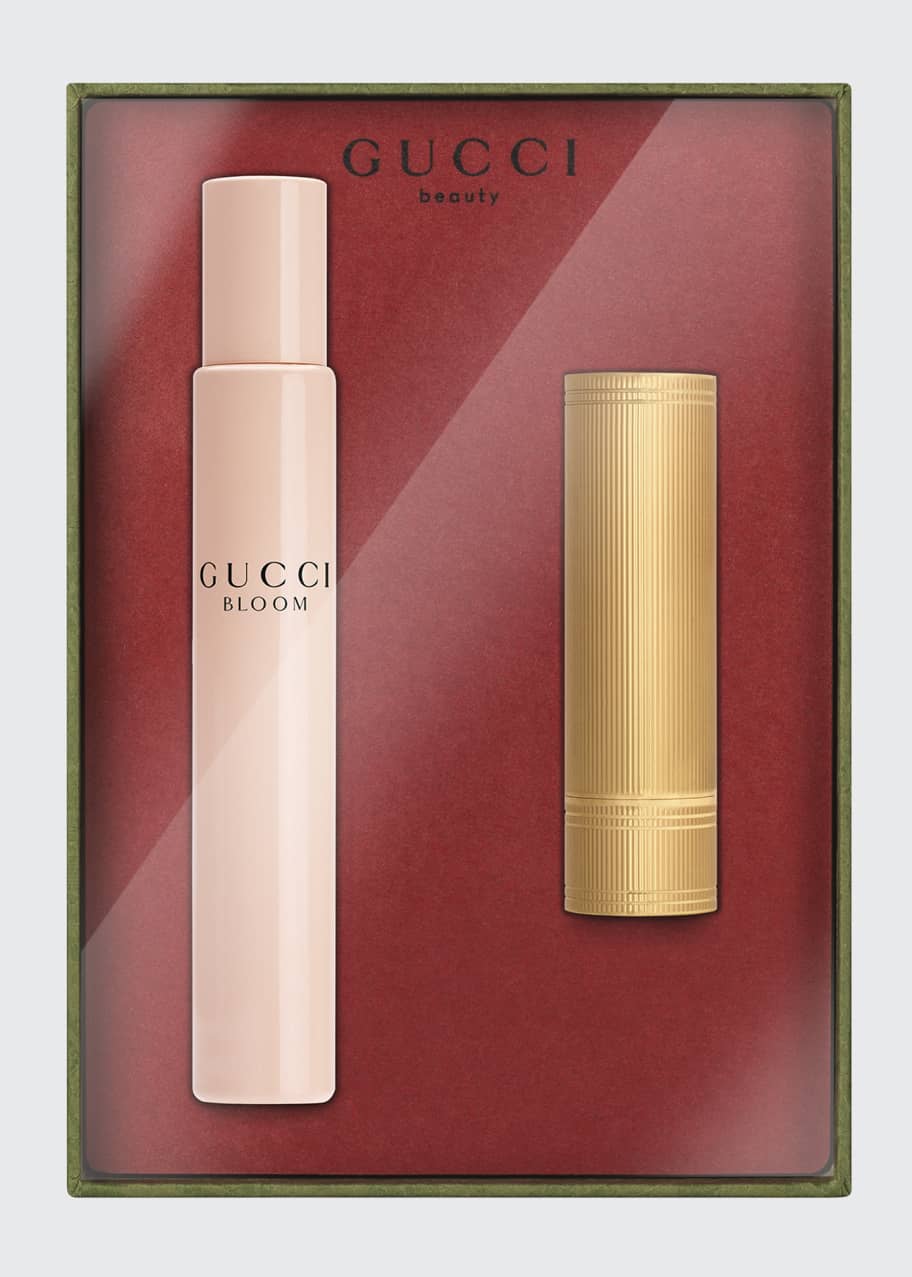 Gucci Gucci Bloom & Lipstick Christmas 2021 Gift Set Bergdorf Goodman