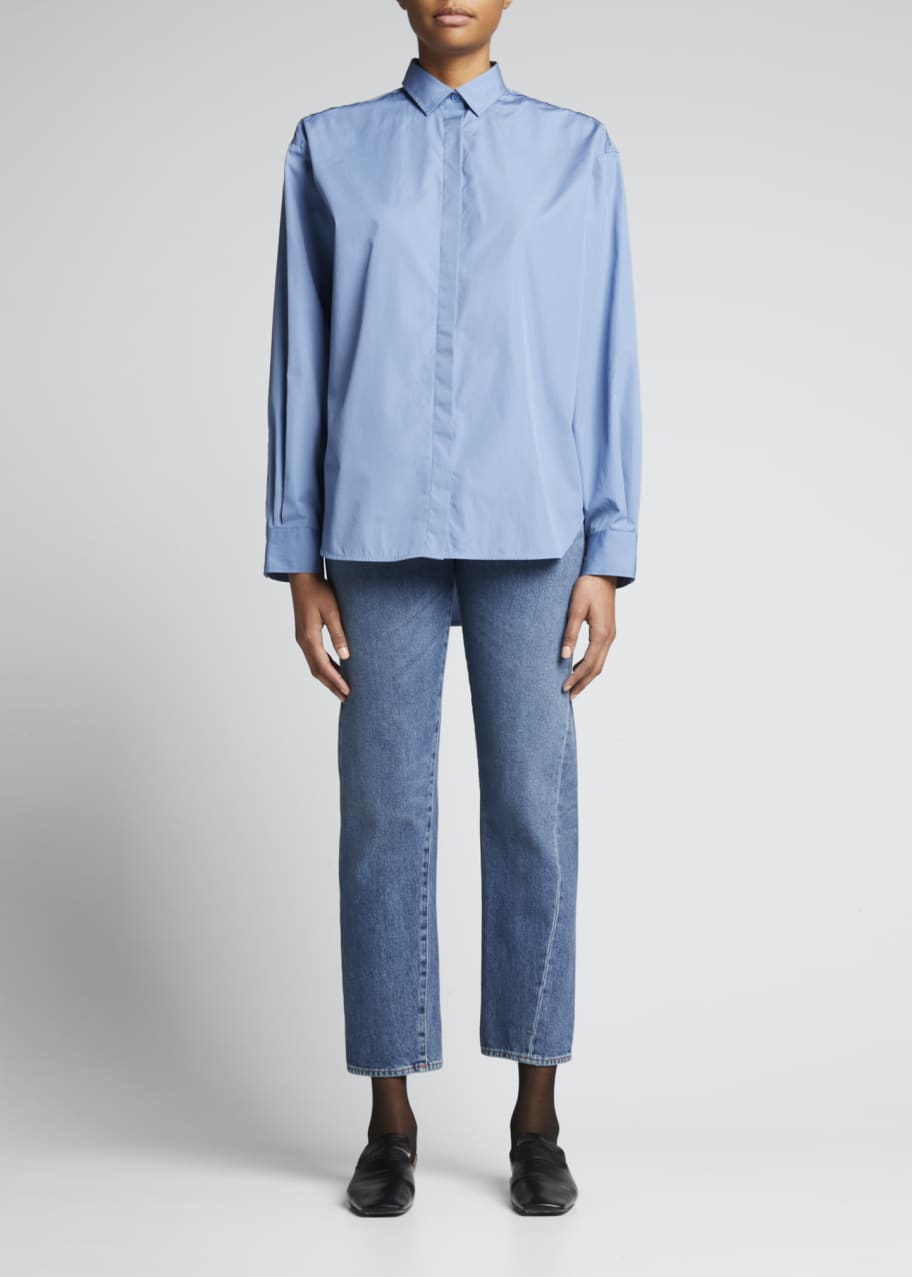 Oversized Poplin Shirt