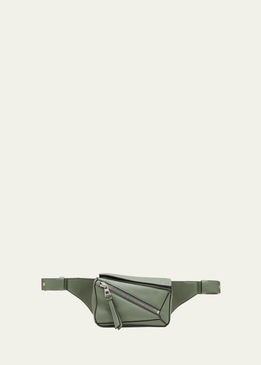 【LOEWE】PUZZLE MINI BELT BAG Loewe Puzzle Mini leather belt bag Loewe