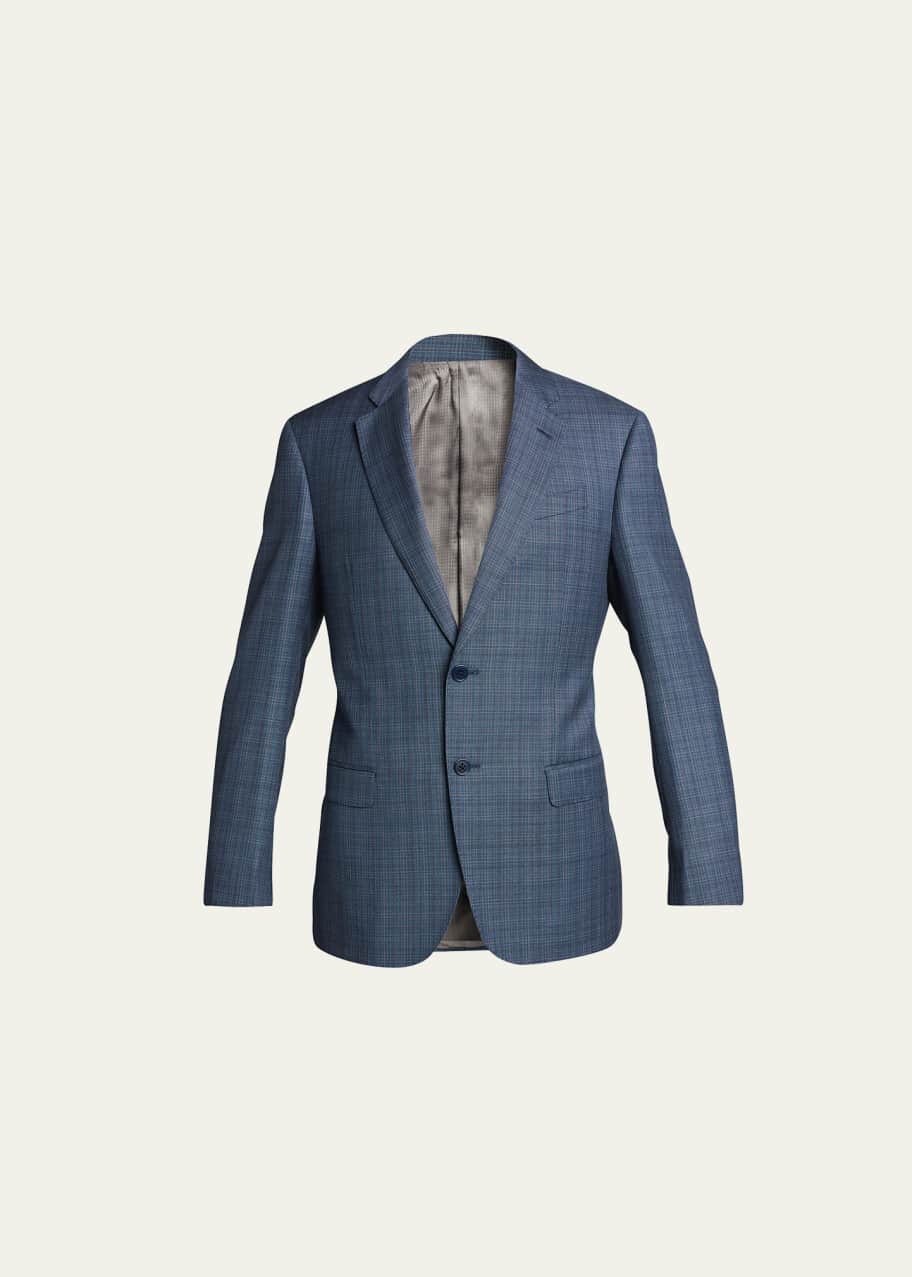 Emporio Armani Men s Plaid G Line Wool Two Piece Suit Bergdorf