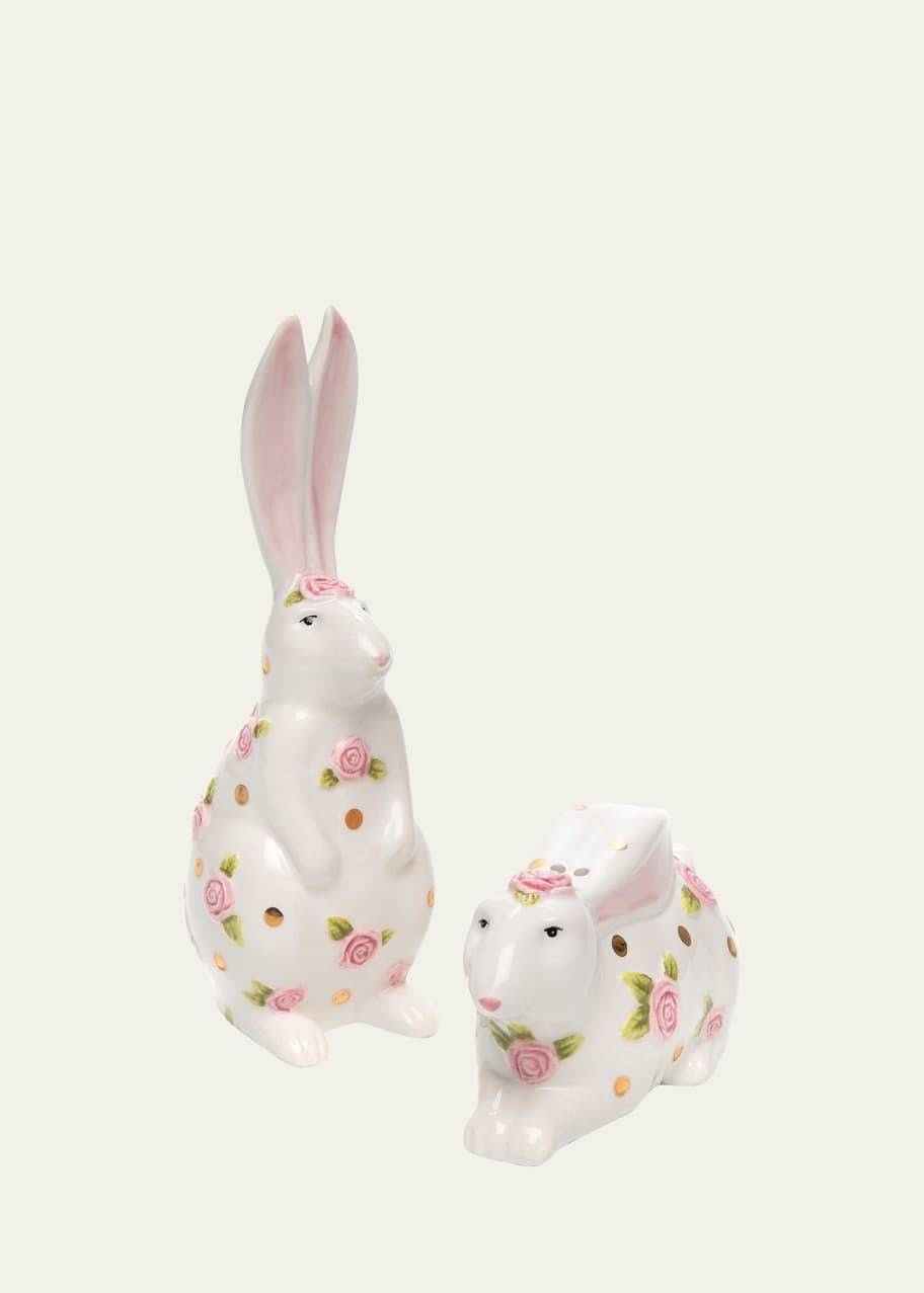 Image 1 of 1: Really Rosy Salt & Pepper Shaker Set