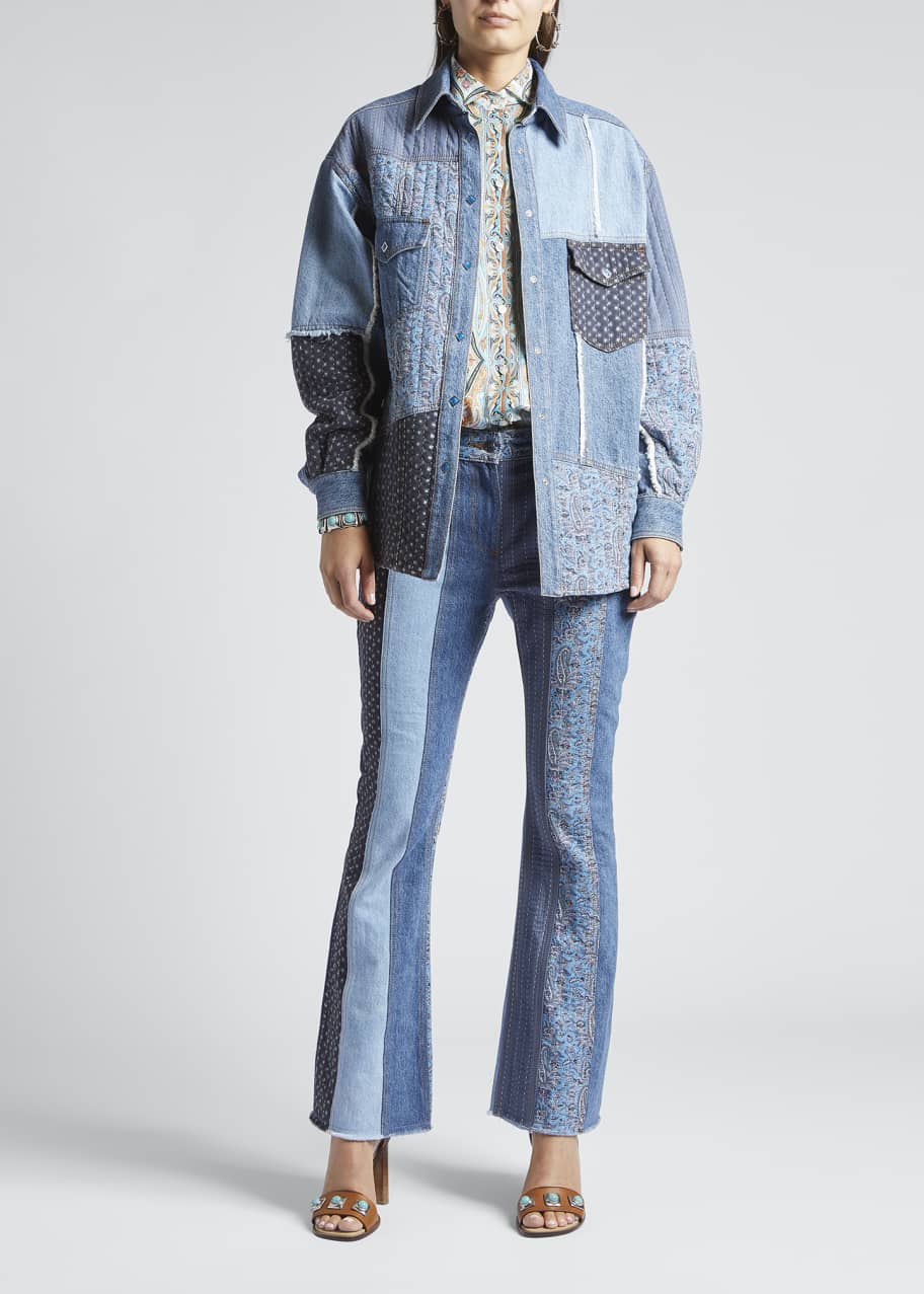 Patchwork Overshirt