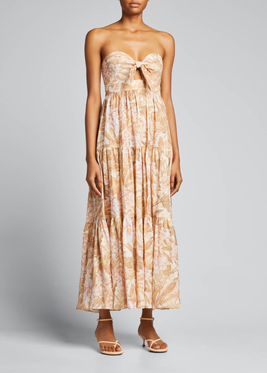 zimmermann tie front dress