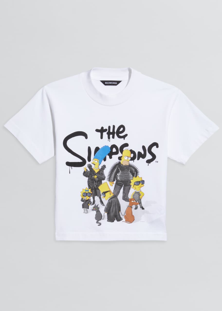 Balenciaga Kid's x The Simpsons™ Graphic T-Shirt, Size 2-10