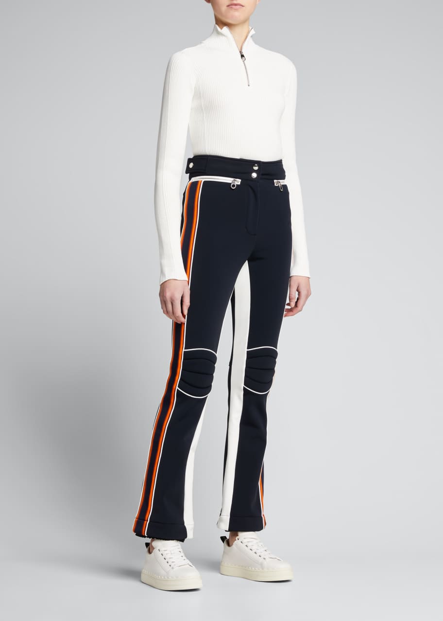 Stripe Bootcut Ski Pants