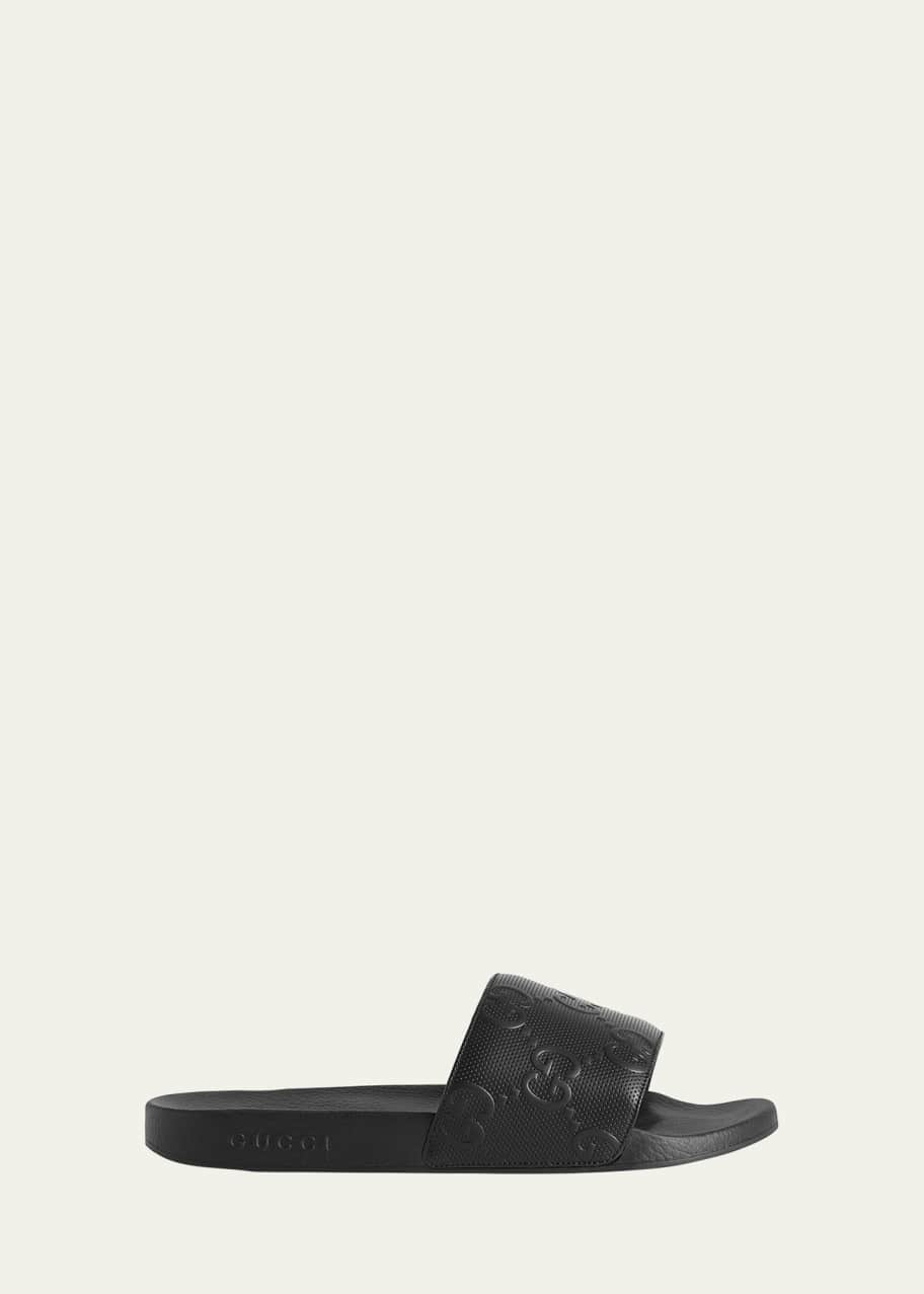 Pursuit gg logo slide sandal top